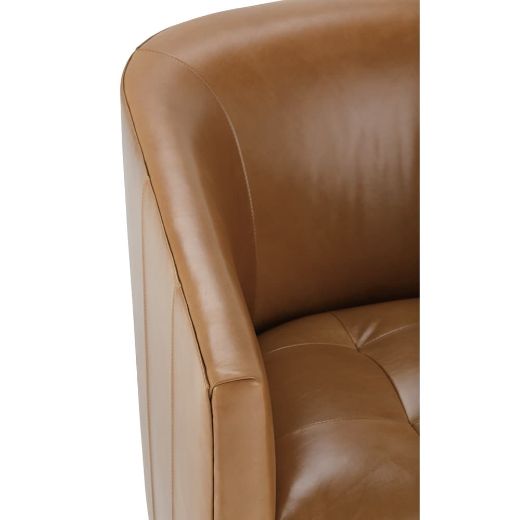 Picture of Pate Leather Swivel Chair